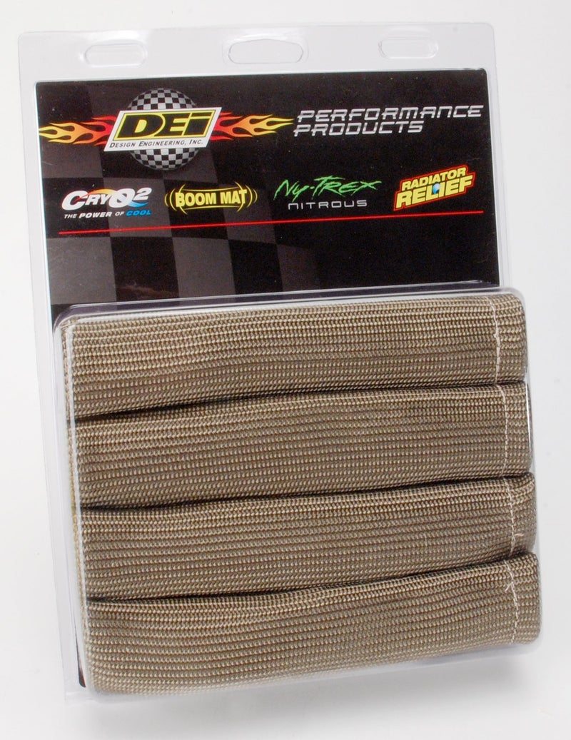 Design Engineering 010544 Titanium Protect-A-Boots 8" Spark Plug Boot Protector Sleeves, No Ring (Pack of 8) - Image 2